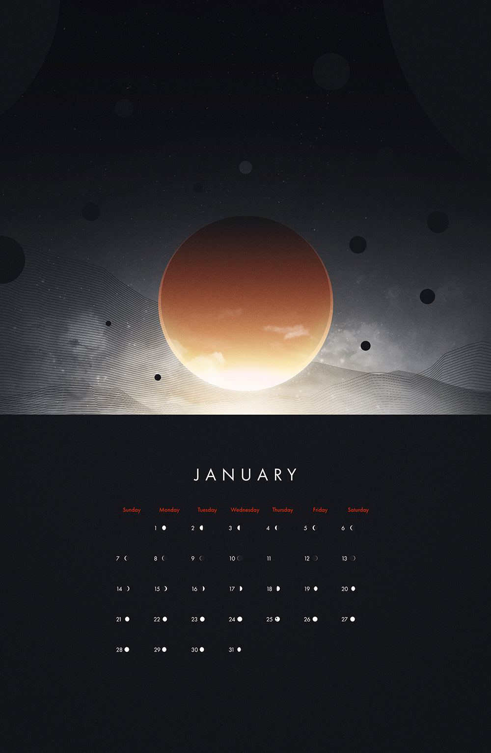 2024 Heavenly Spheres Calendar