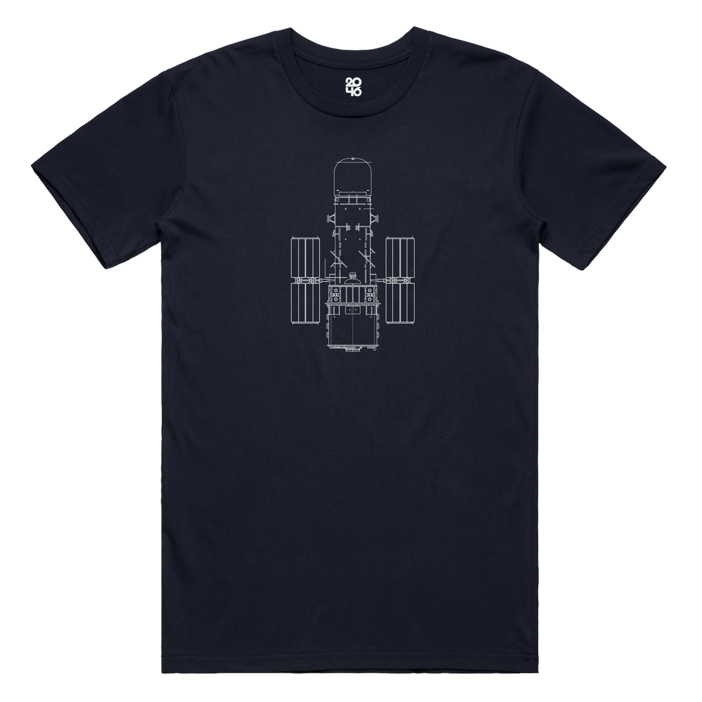 Hubble Technical Drawing