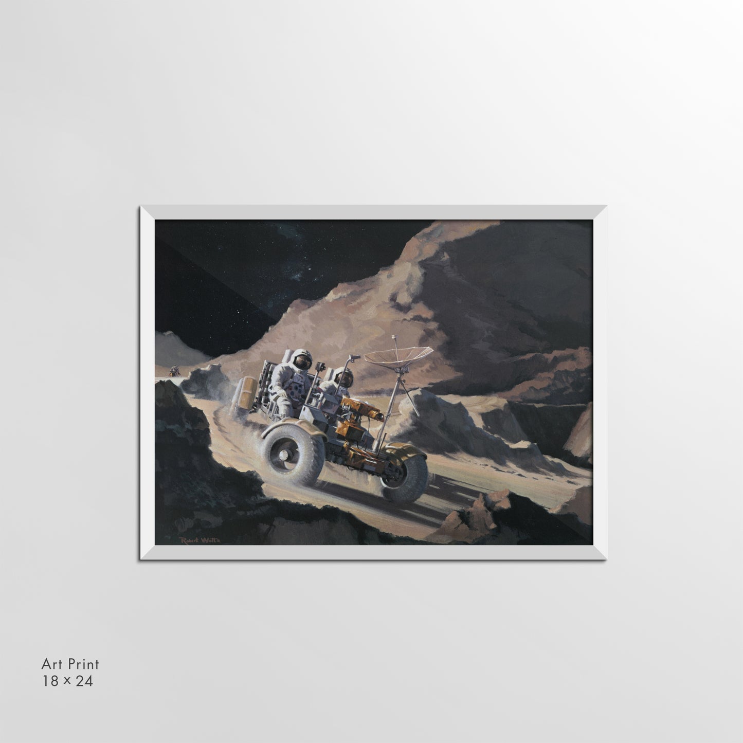 Lunar Roving Vehicle Artist Concept