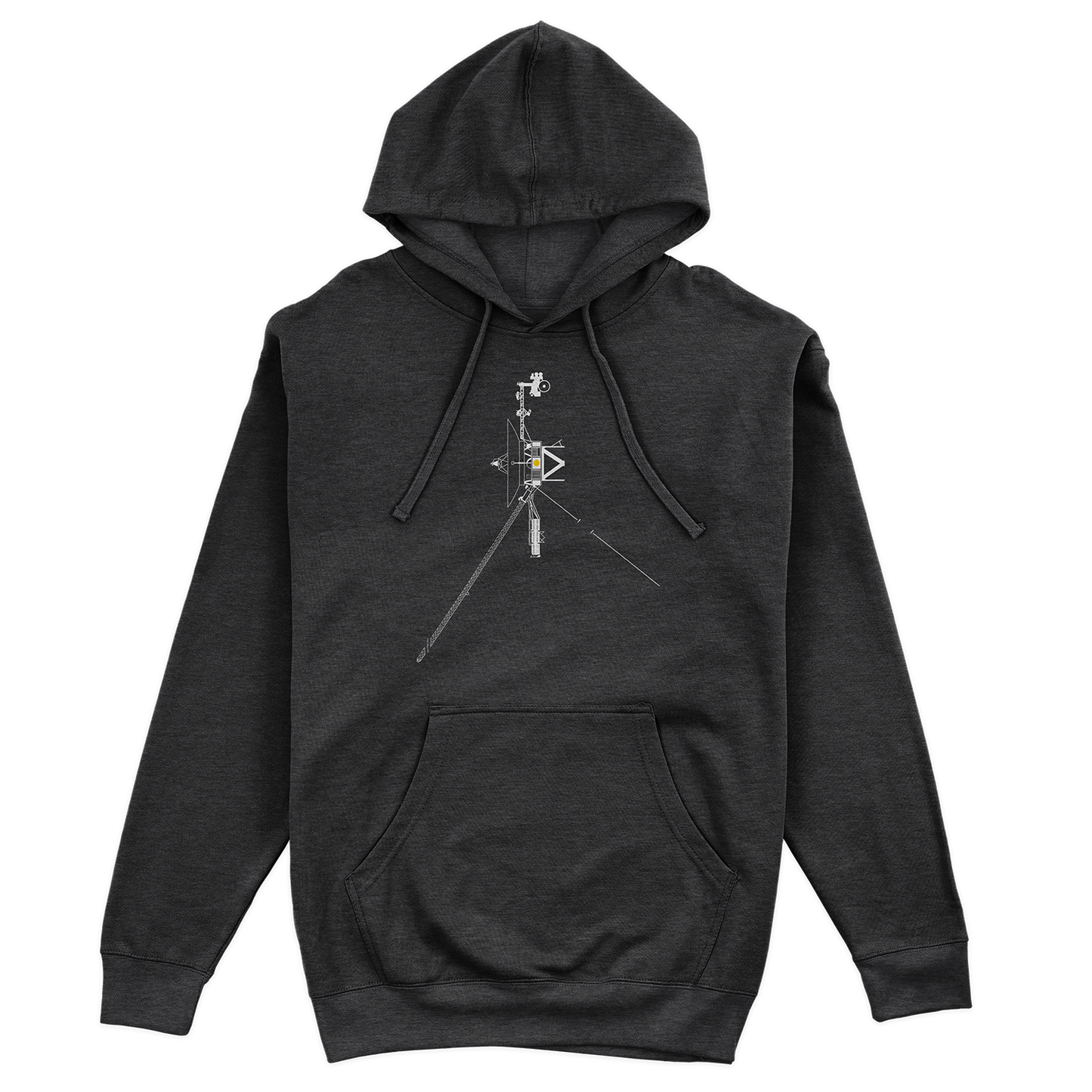 Voyager Technical Drawing Hoodie