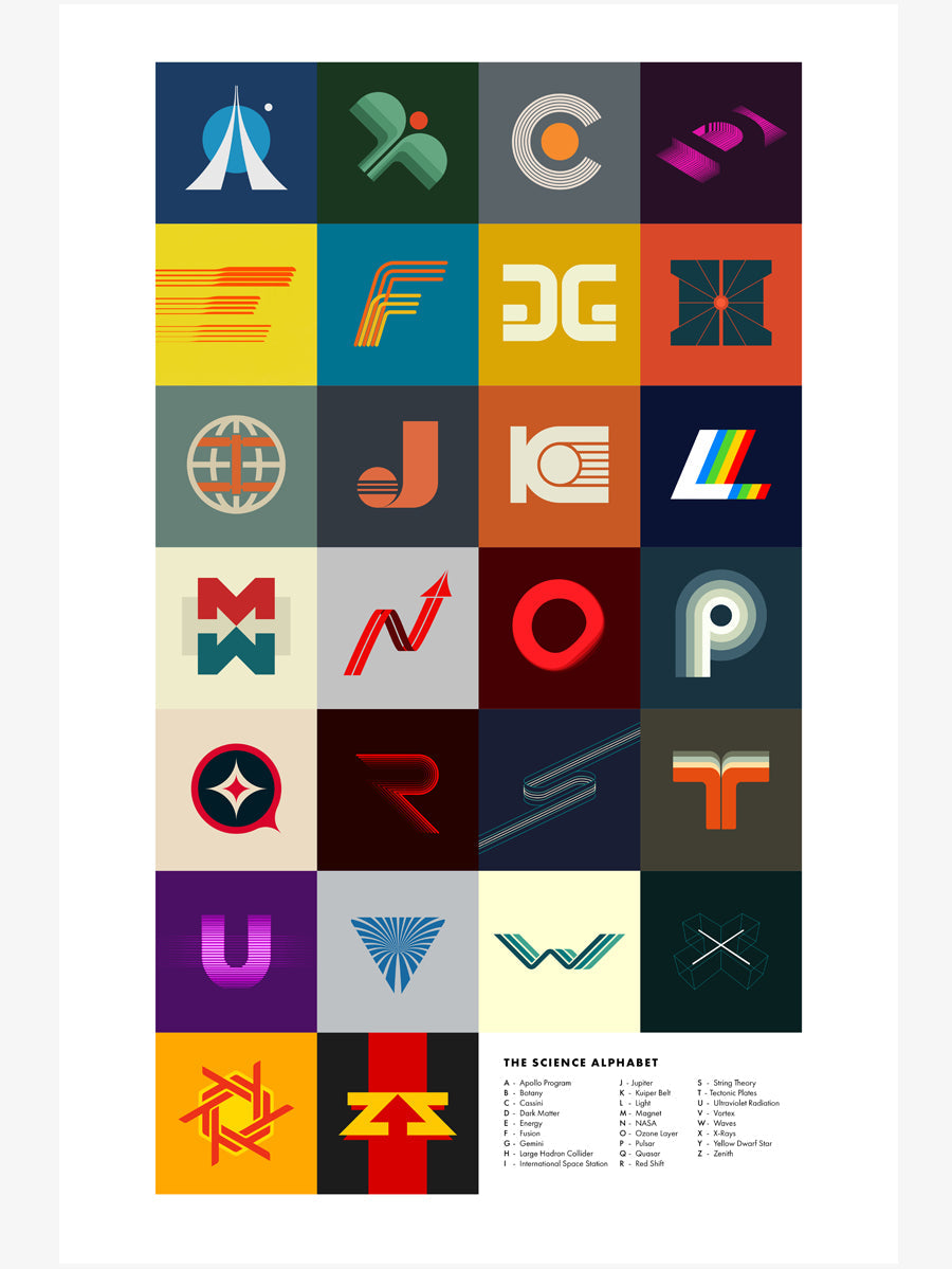 Space/Science Alphabet