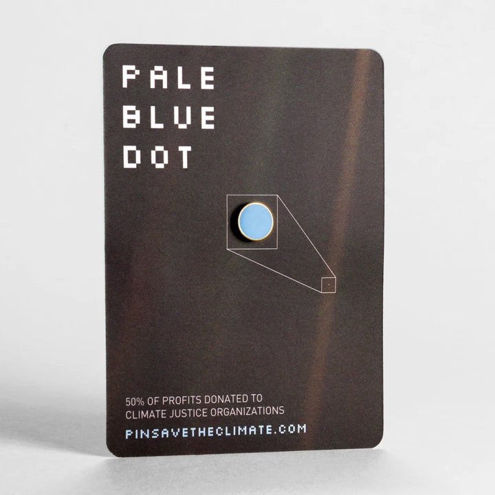 Pale Blue Dot Pin (24k Gold Edition)