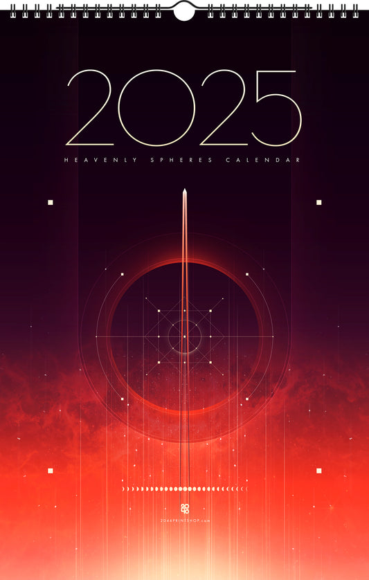 2025 Heavenly Spheres Calendar