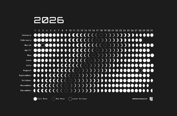 2026 Moon Phase Calendar – 2046 Print Shop