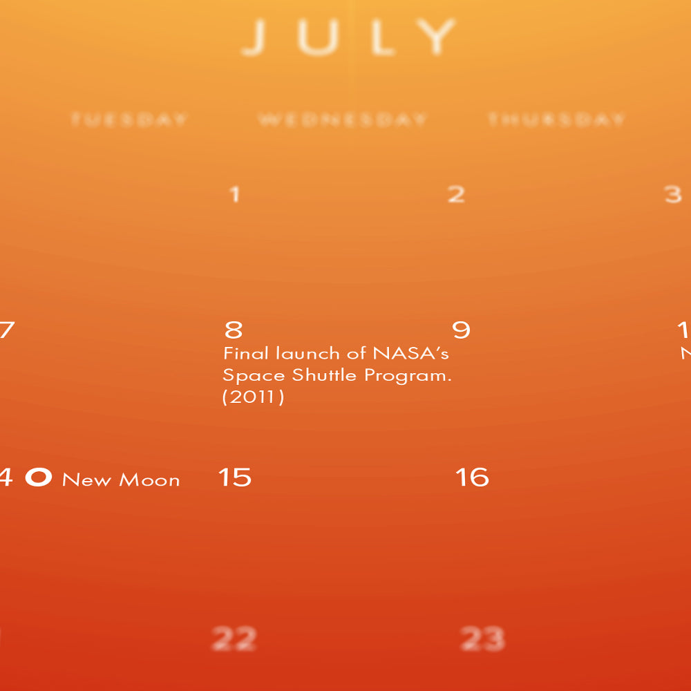 2026 Heavenly Spheres Calendar