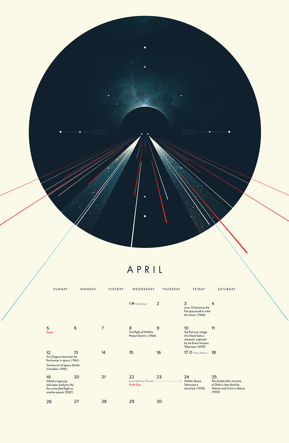 2026 Heavenly Spheres Calendar