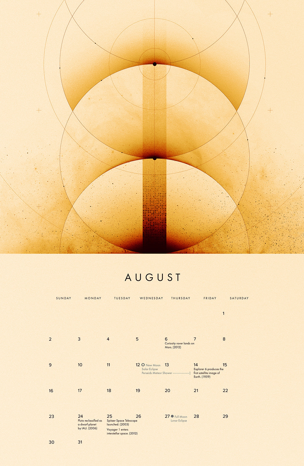 2026 Heavenly Spheres Calendar