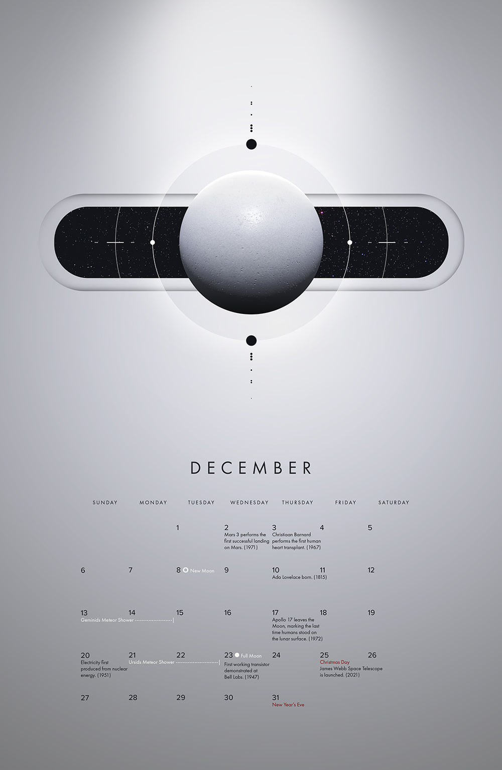 2026 Heavenly Spheres Calendar