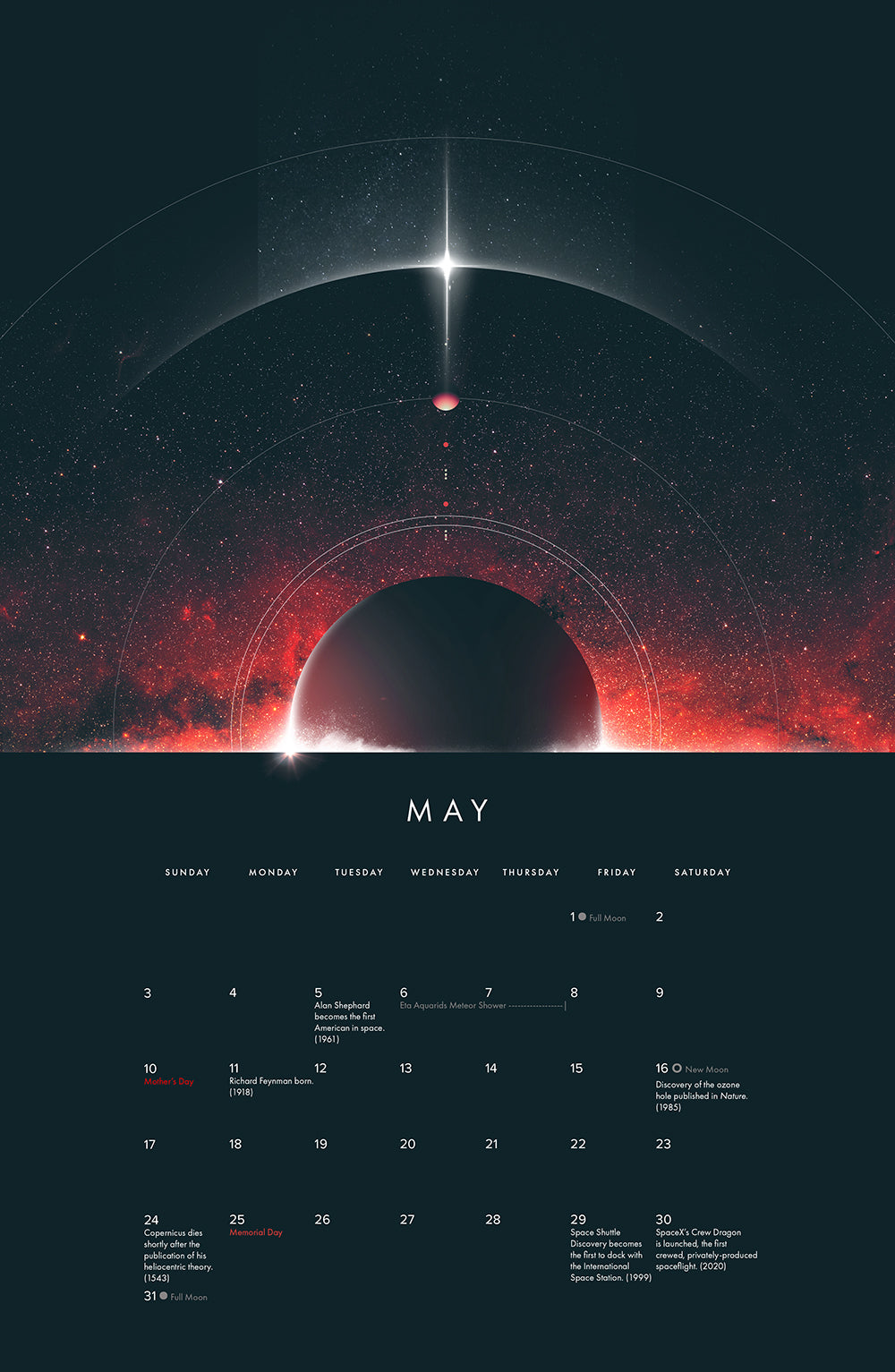 2026 Heavenly Spheres Calendar
