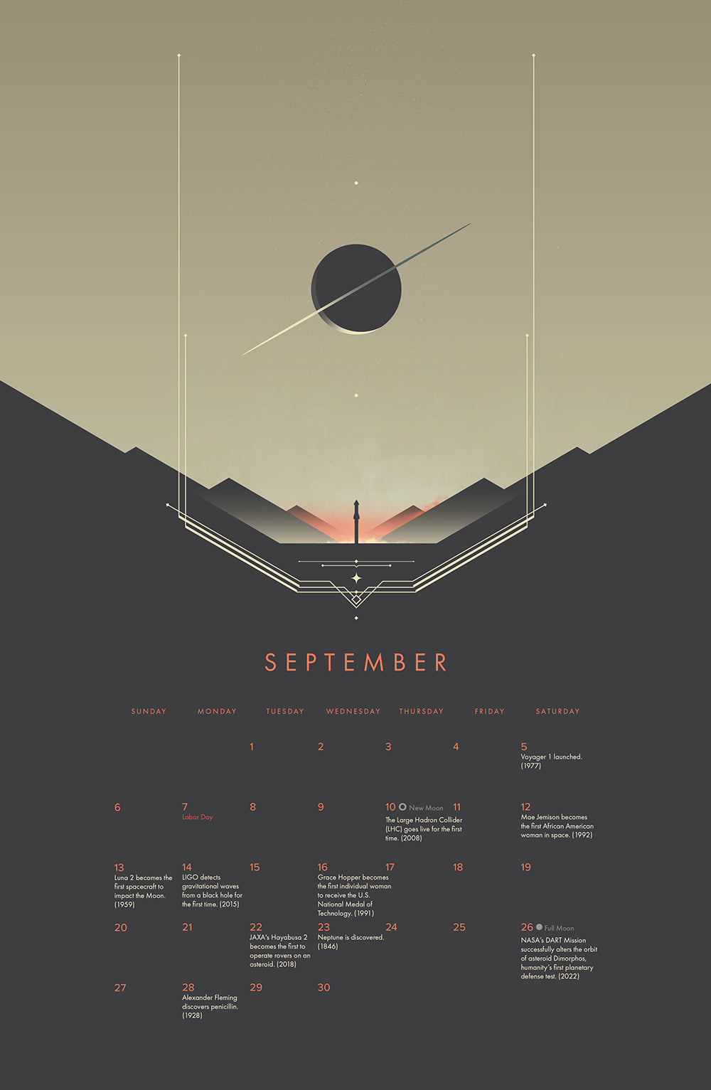 2026 Heavenly Spheres Calendar