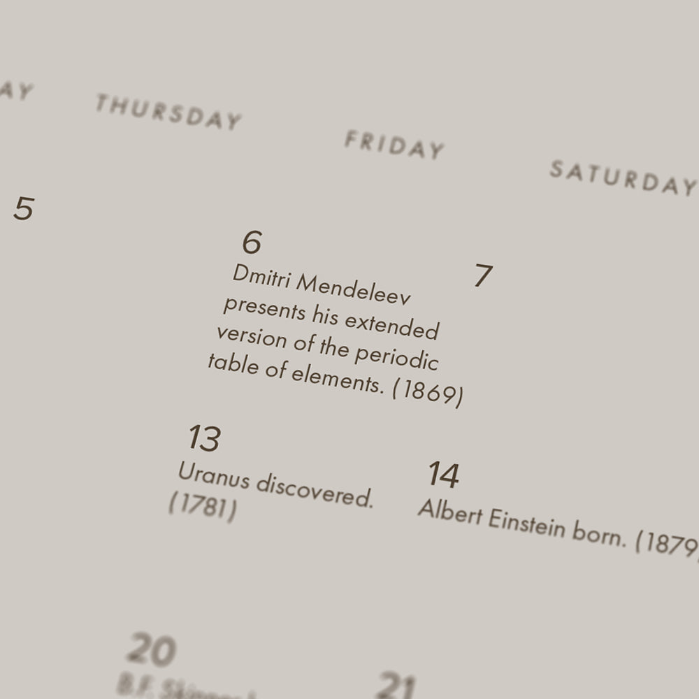 2026 Space & Science Calendar