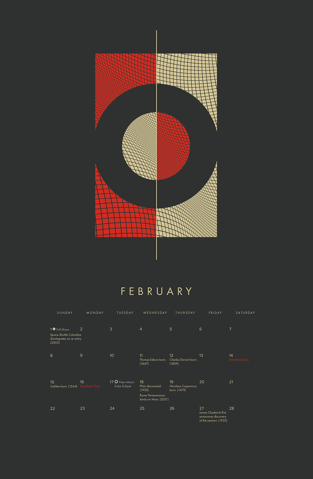 2026 Space & Science Calendar