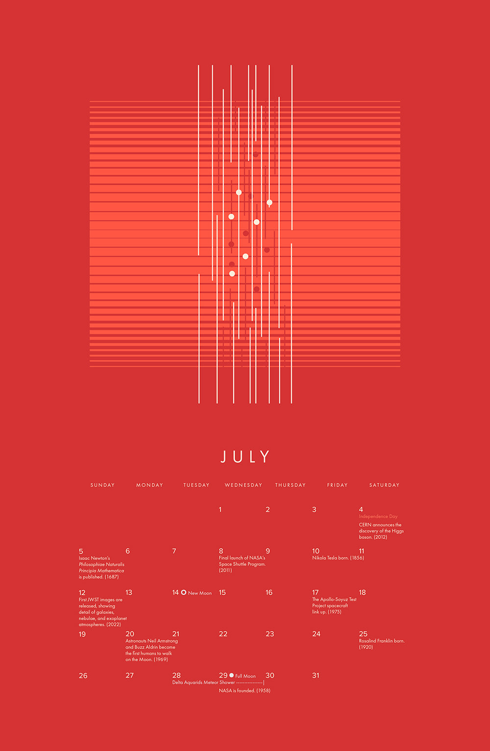 2026 Space & Science Calendar
