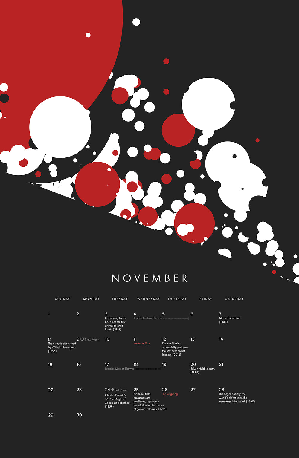 2026 Space & Science Calendar