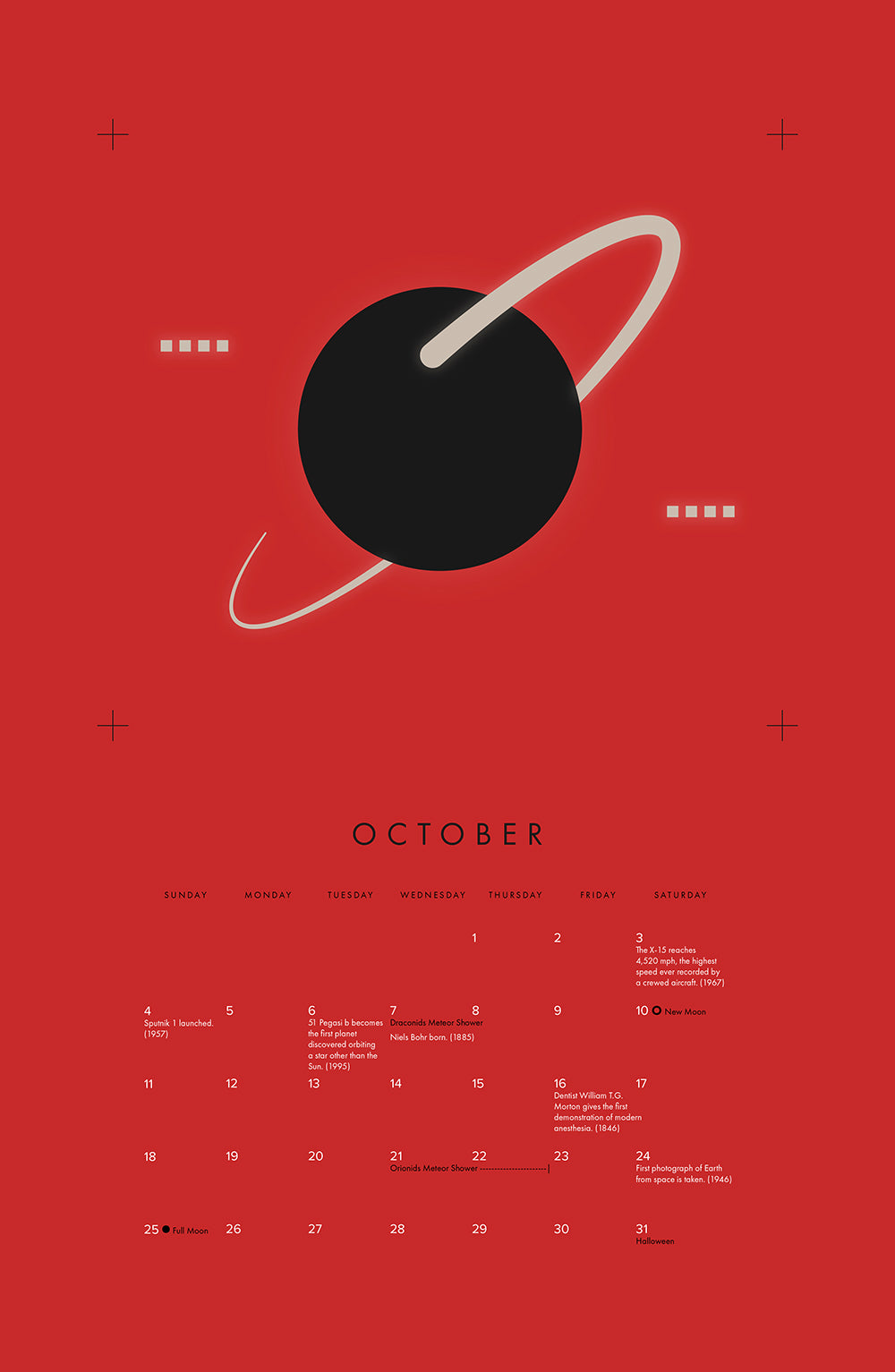 2026 Space & Science Calendar
