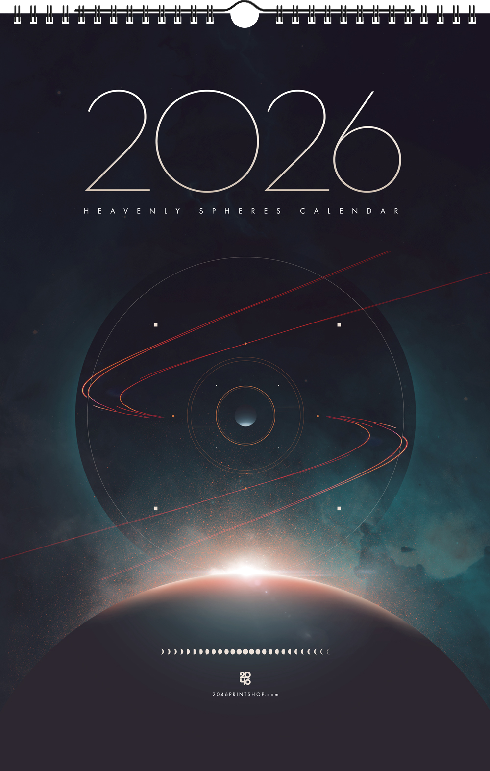 2026 Heavenly Spheres Calendar