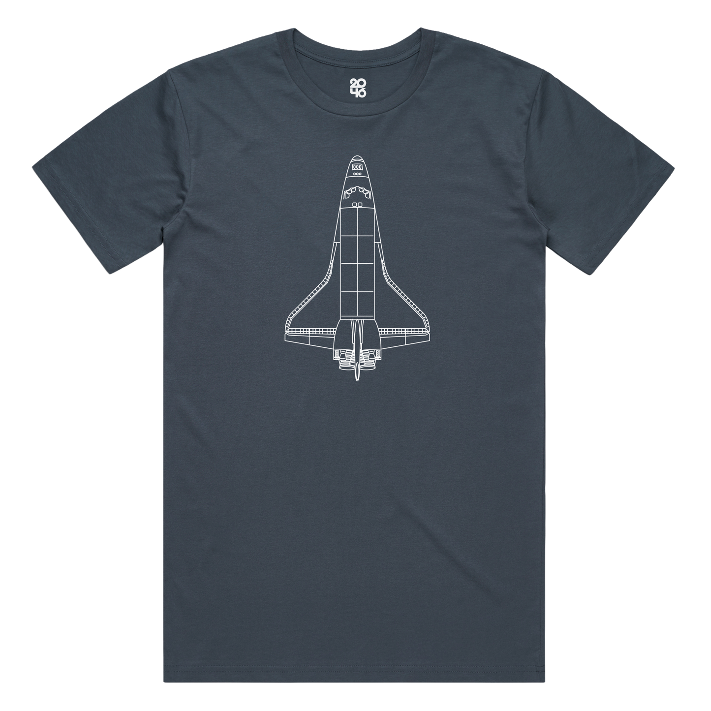 Space Shuttle Technical Drawing