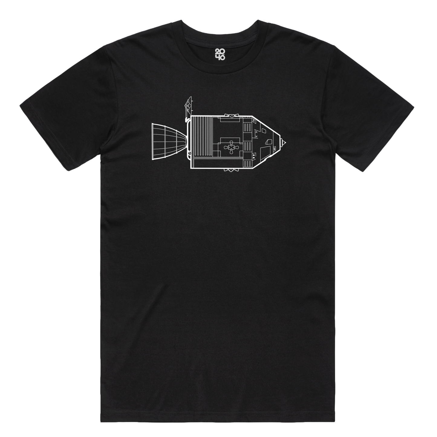 Command Module Technical Drawing