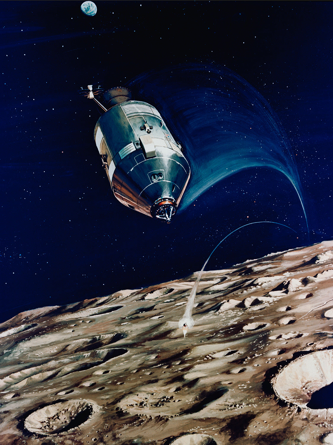 Command Module Artist Concept #1 – 2046 Print Shop