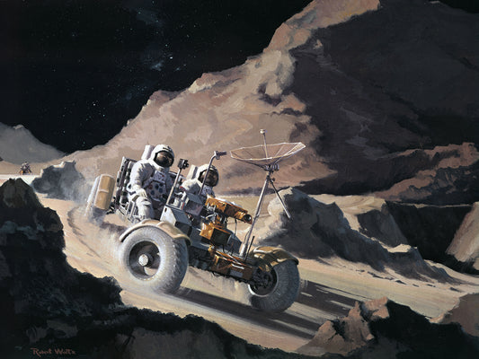 Lunar Roving Vehicle Artist Concept