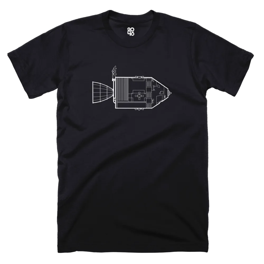 Command Module Technical Drawing