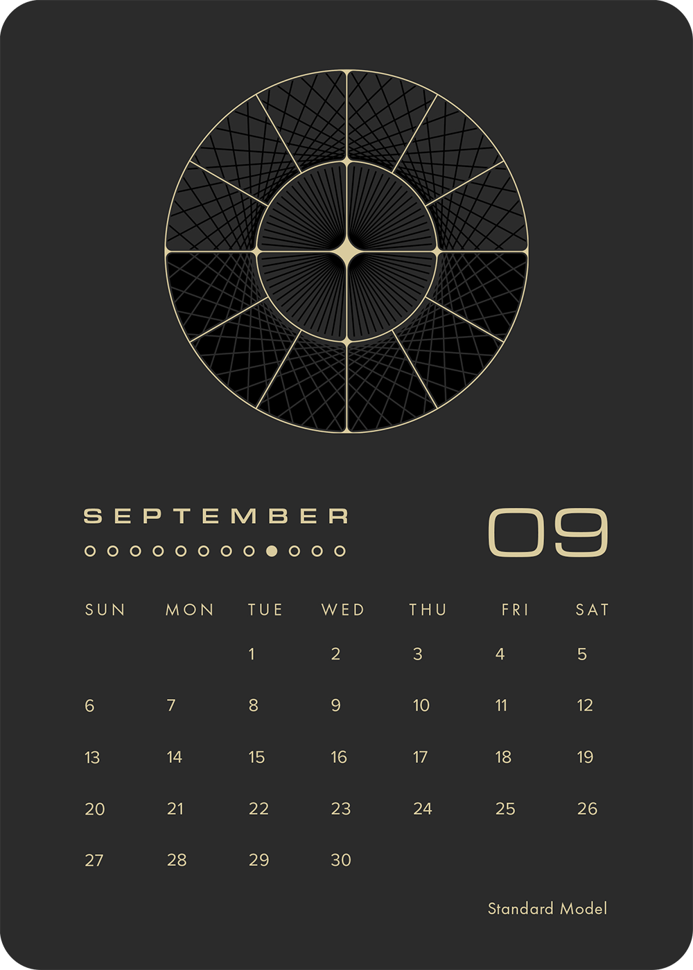 2026 Desk Calendar