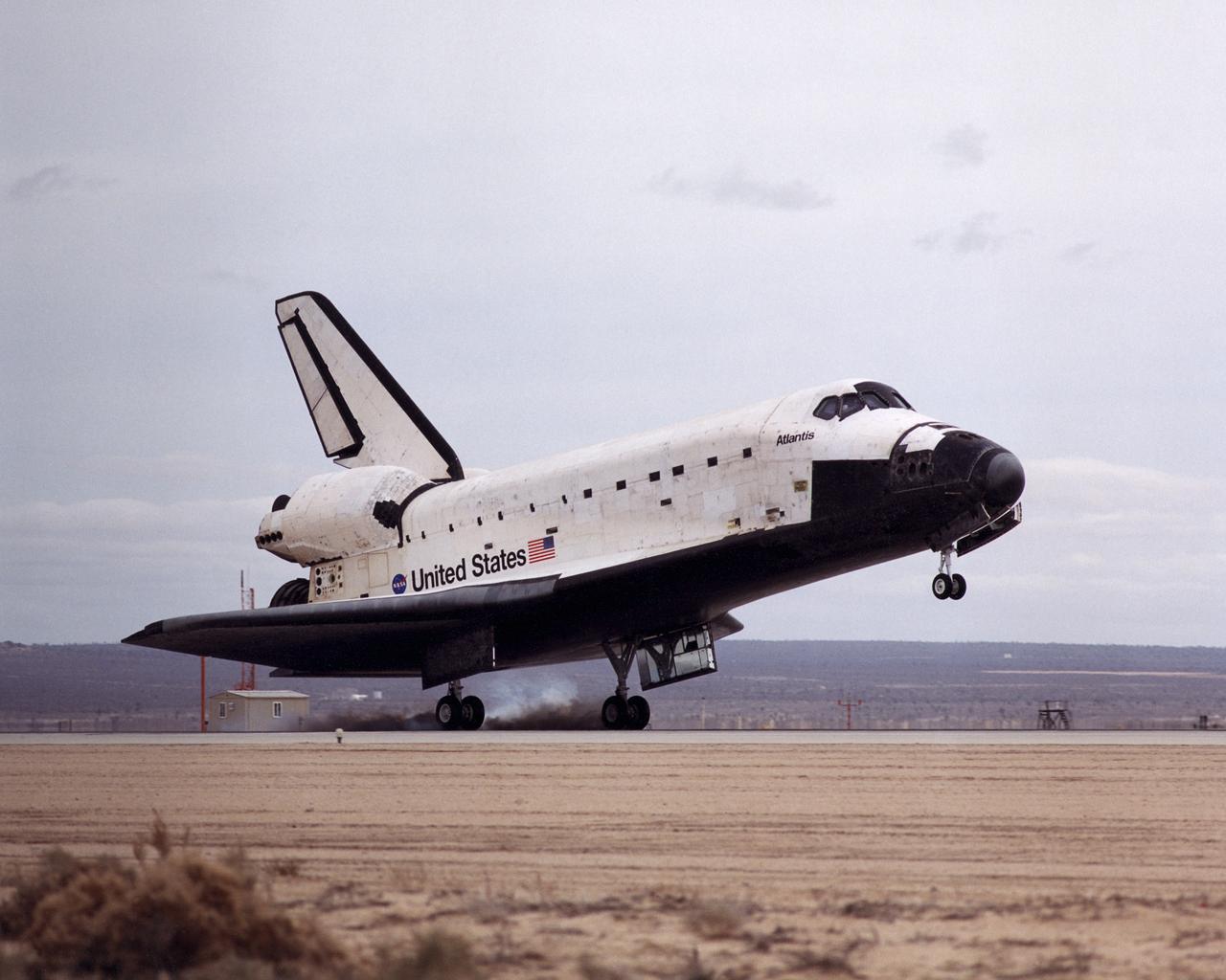 Space Shuttle Technical Drawing
