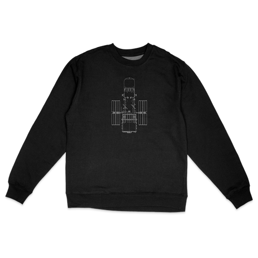 Hubble Technical Drawing Sweatshirt