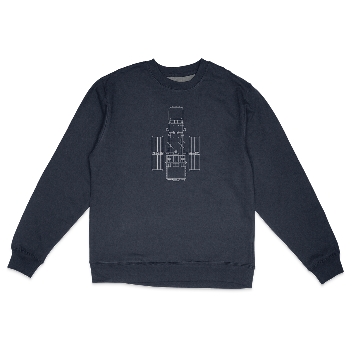 Hubble Technical Drawing Sweatshirt