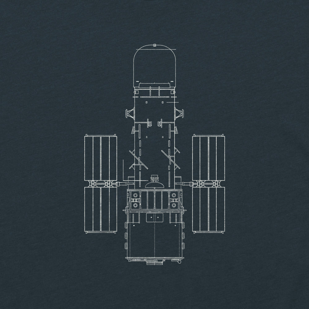 Hubble Technical Drawing Hoodie