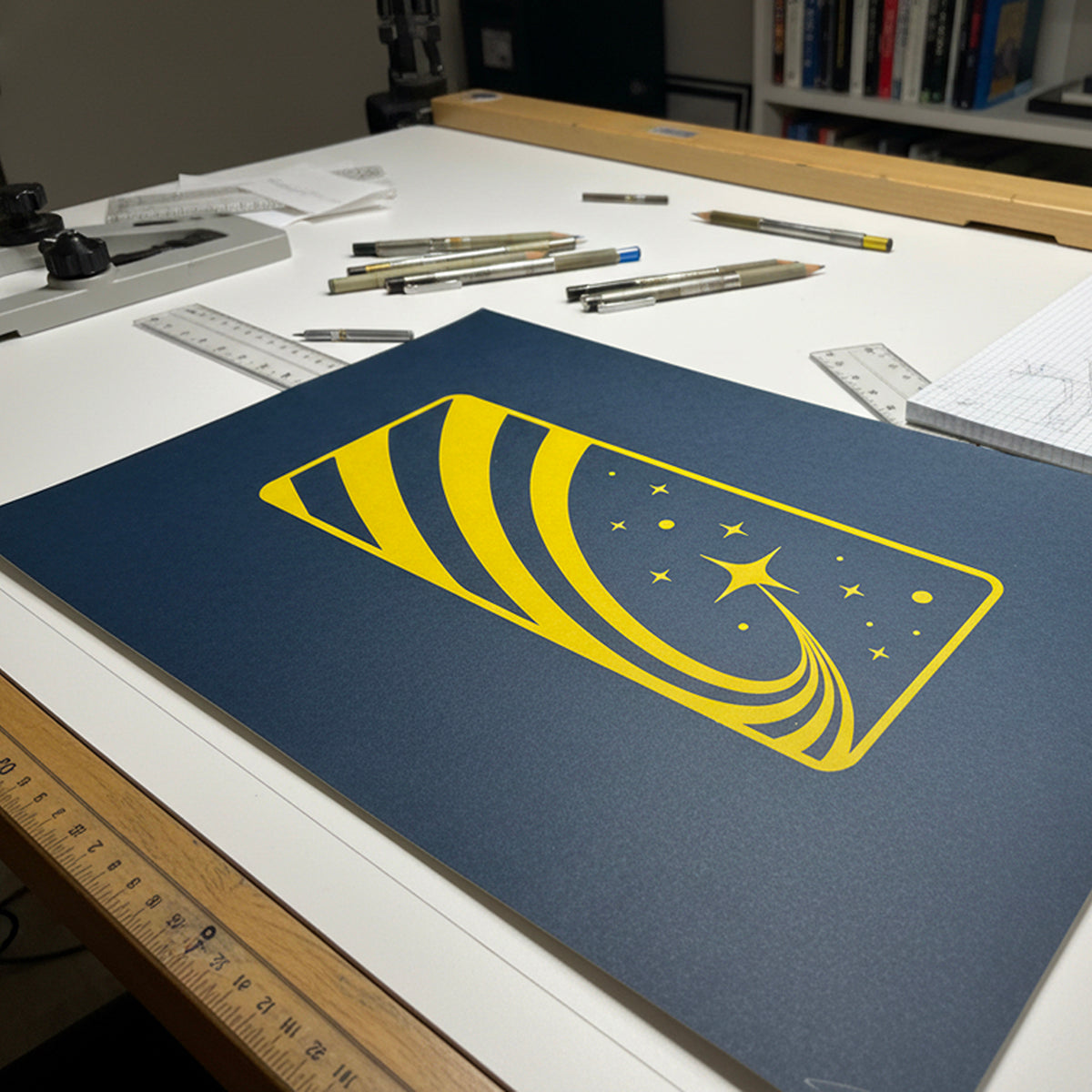 Interstellar Screen Print