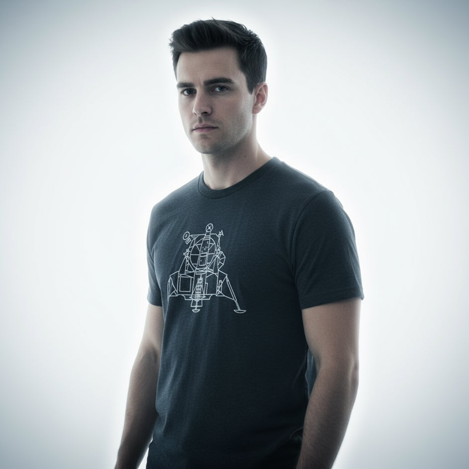 Lunar Module Technical Drawing