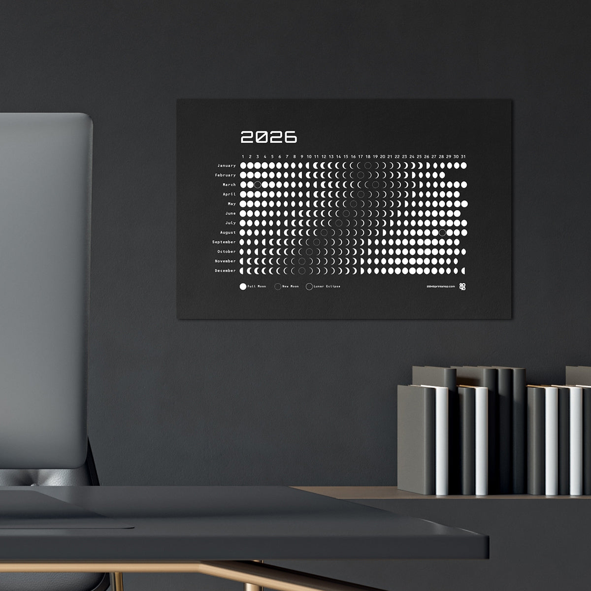 2026 Moon Phase Calendar