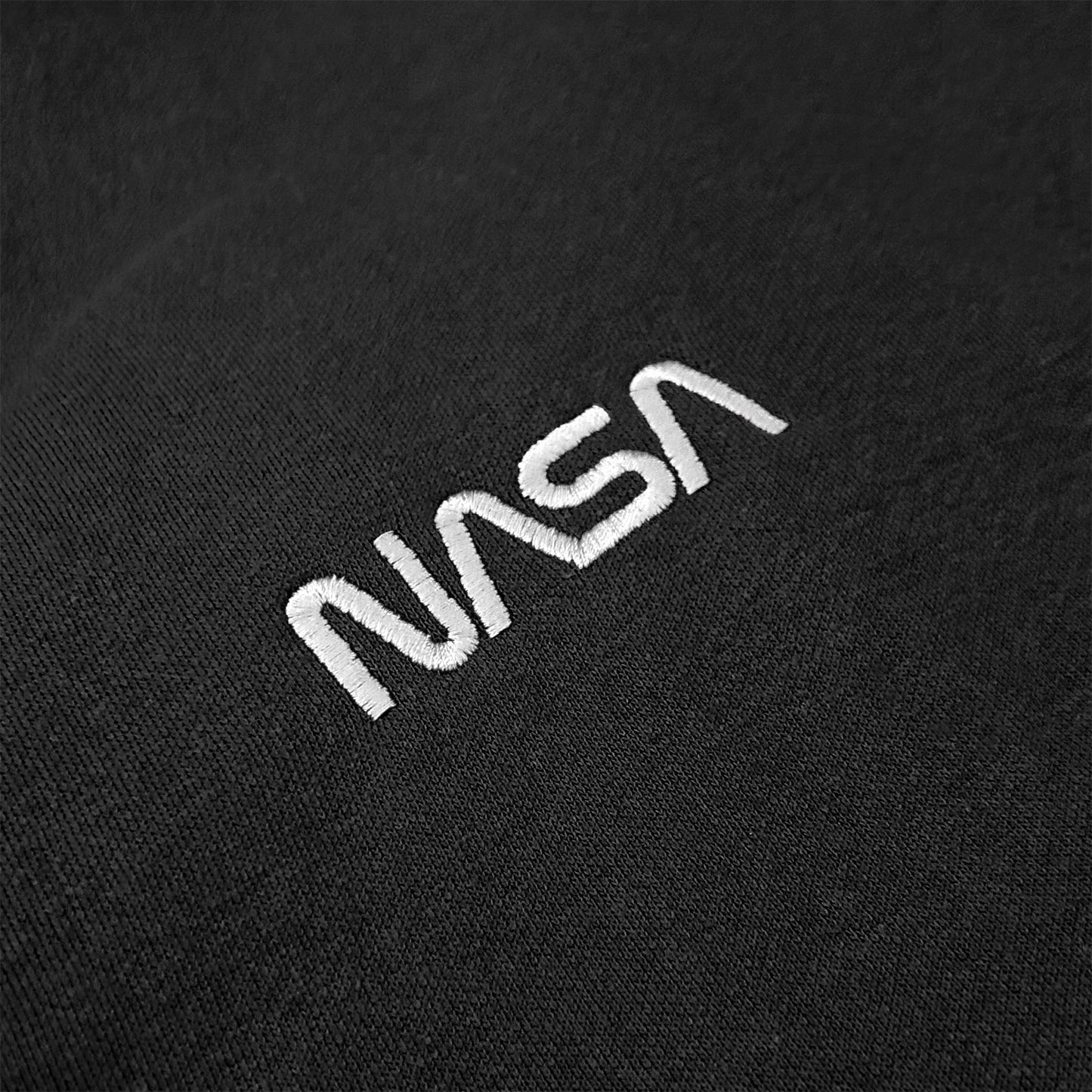 NASA embroidered zip hoodie