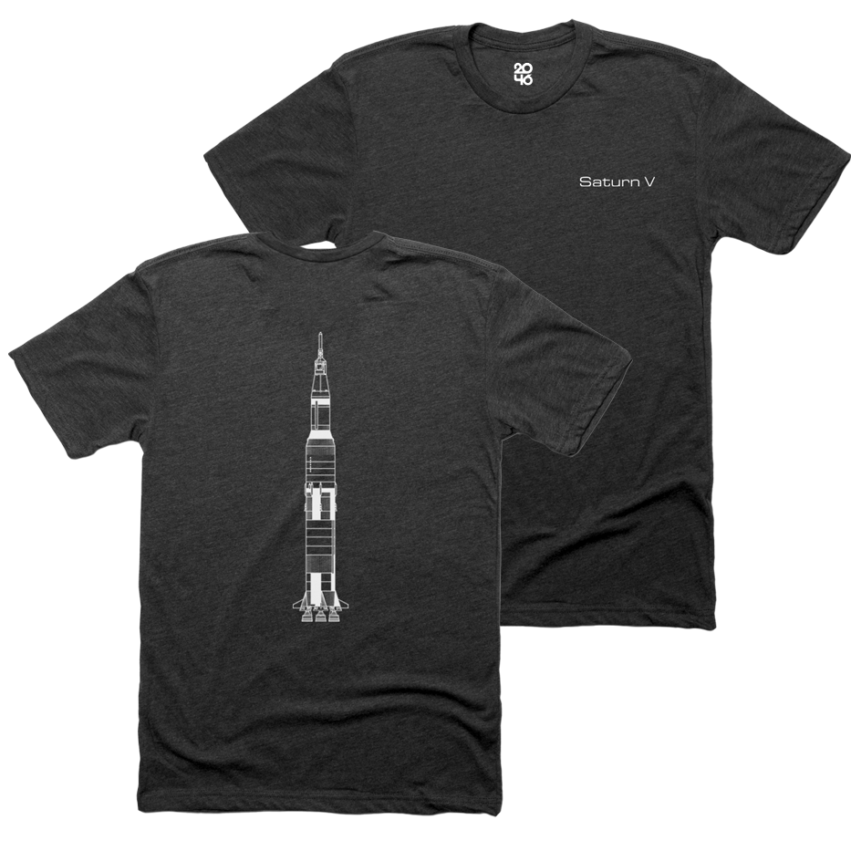 Saturn V Technical Drawing