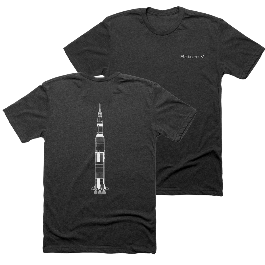Saturn V Technical Drawing