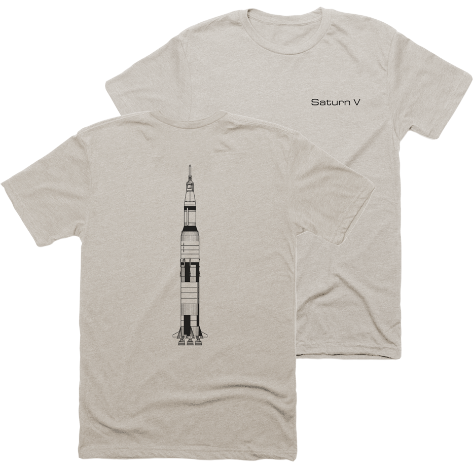 Saturn V Technical Drawing