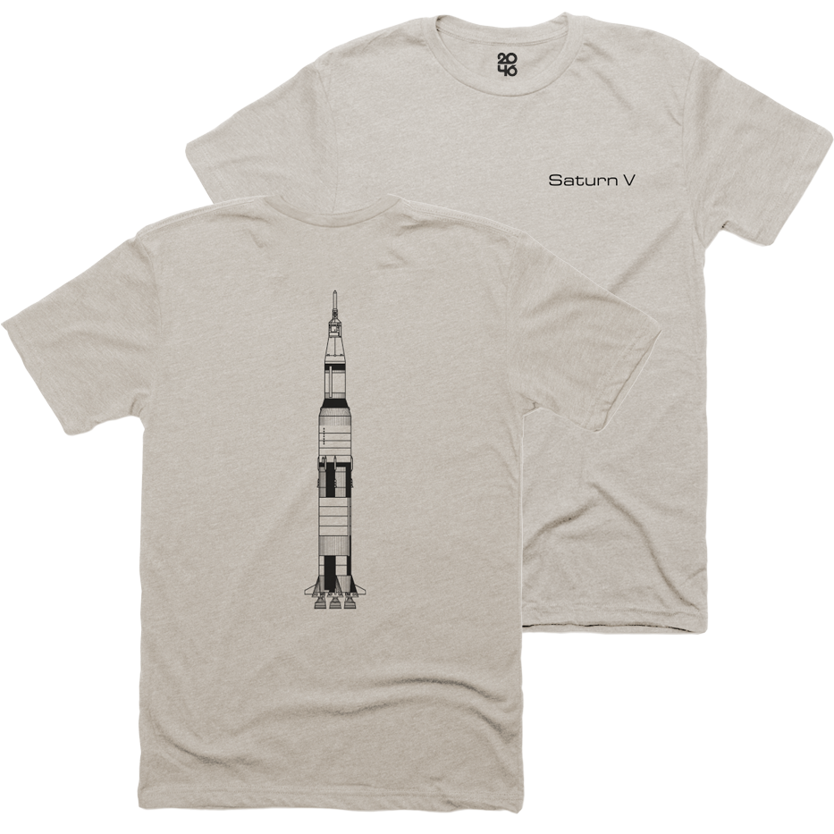 Saturn V Technical Drawing