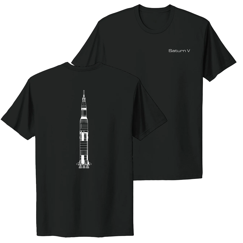 Saturn V Technical Drawing