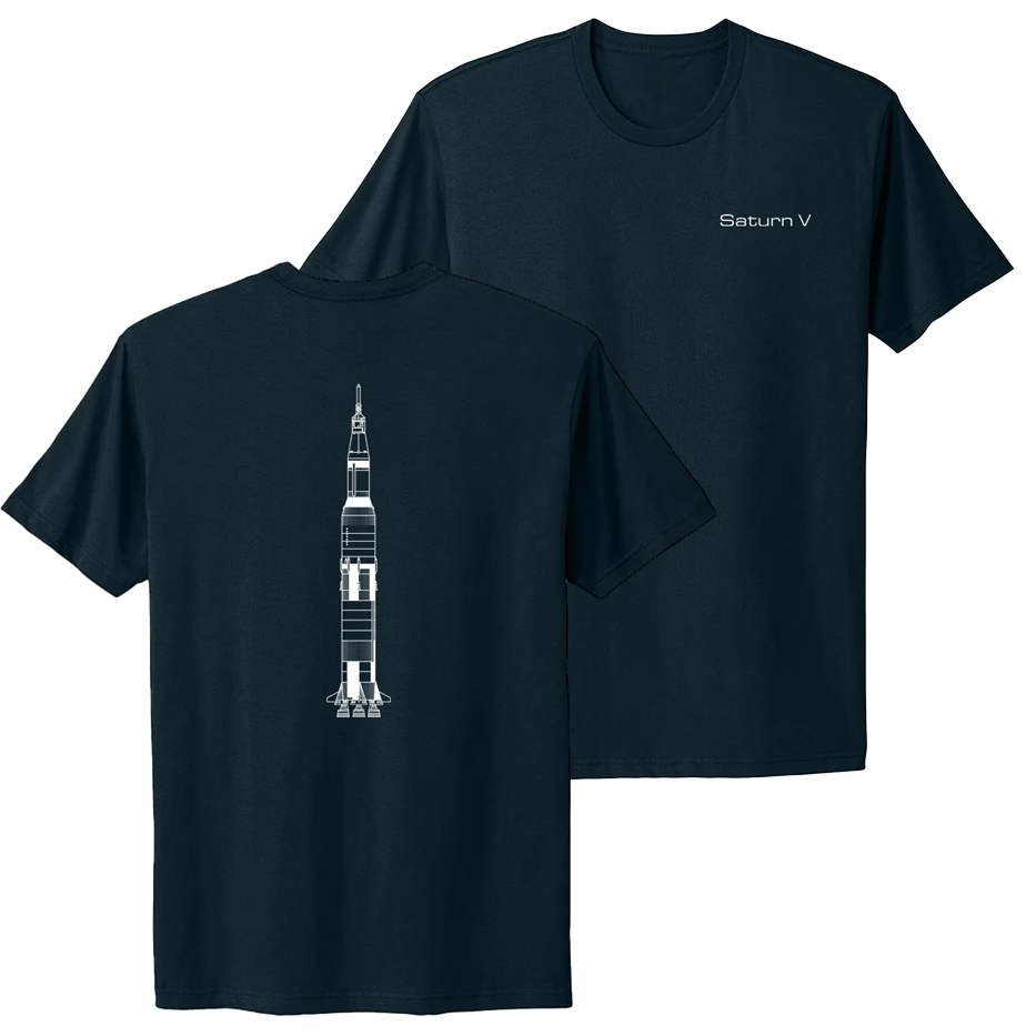 Saturn V Technical Drawing