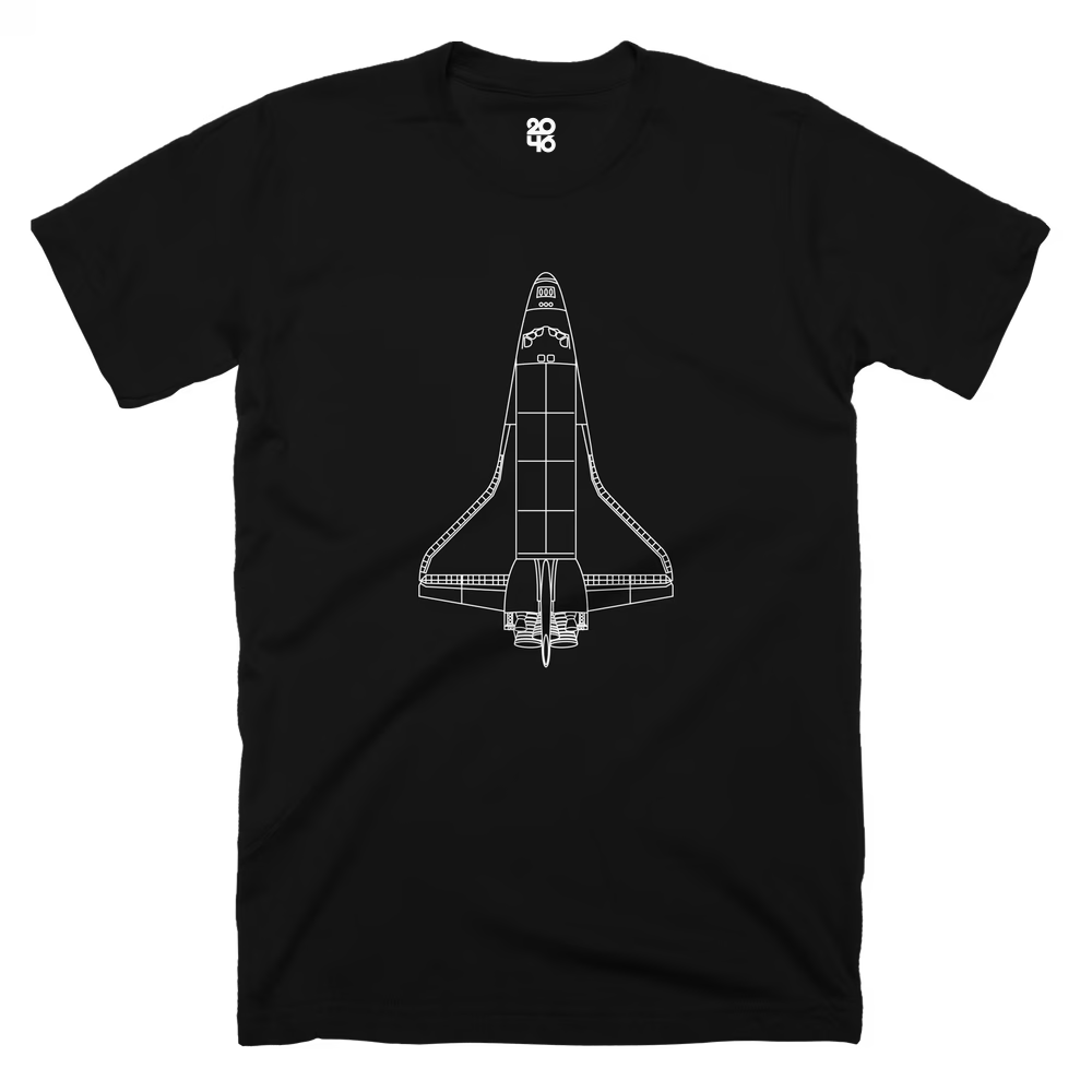 Space Shuttle Technical Drawing