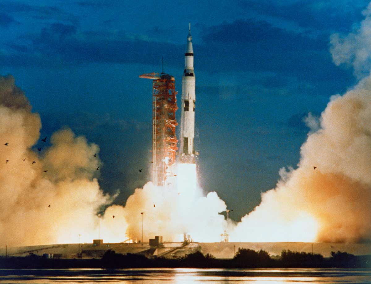 Saturn V Technical Drawing