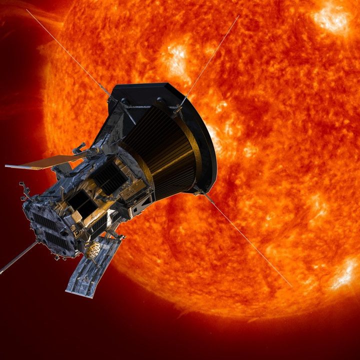 Parker Solar Probe Technical Drawing