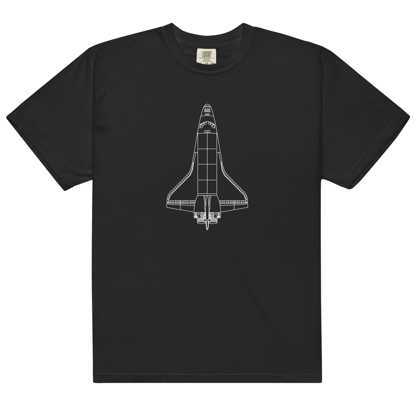 Space Shuttle Technical Drawing
