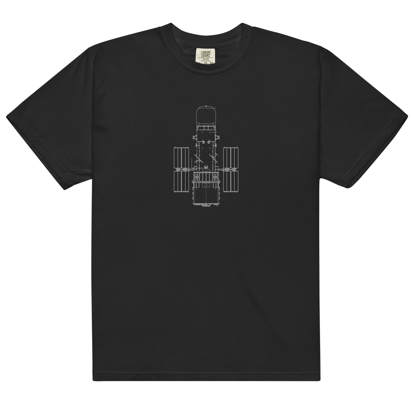Hubble Technical Drawing