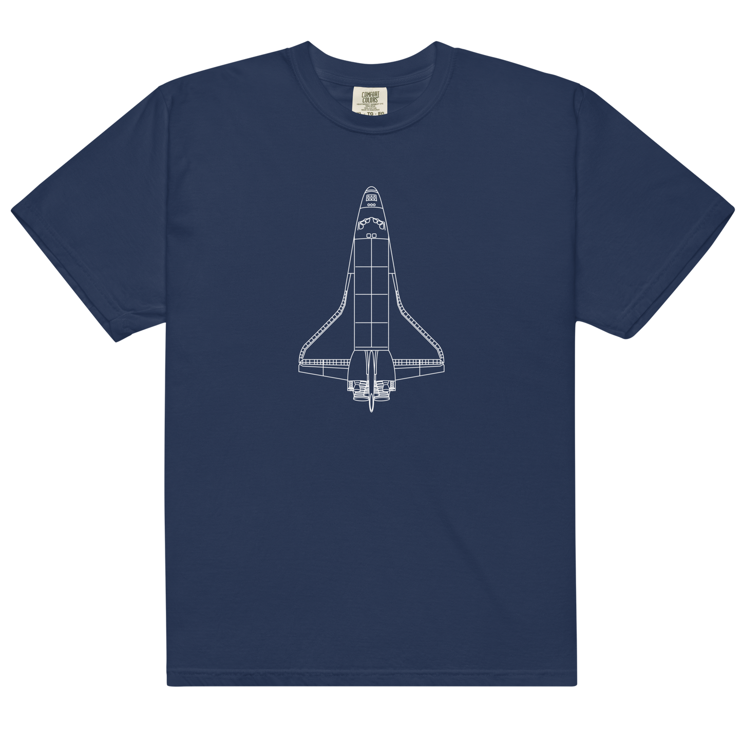 Space Shuttle Technical Drawing