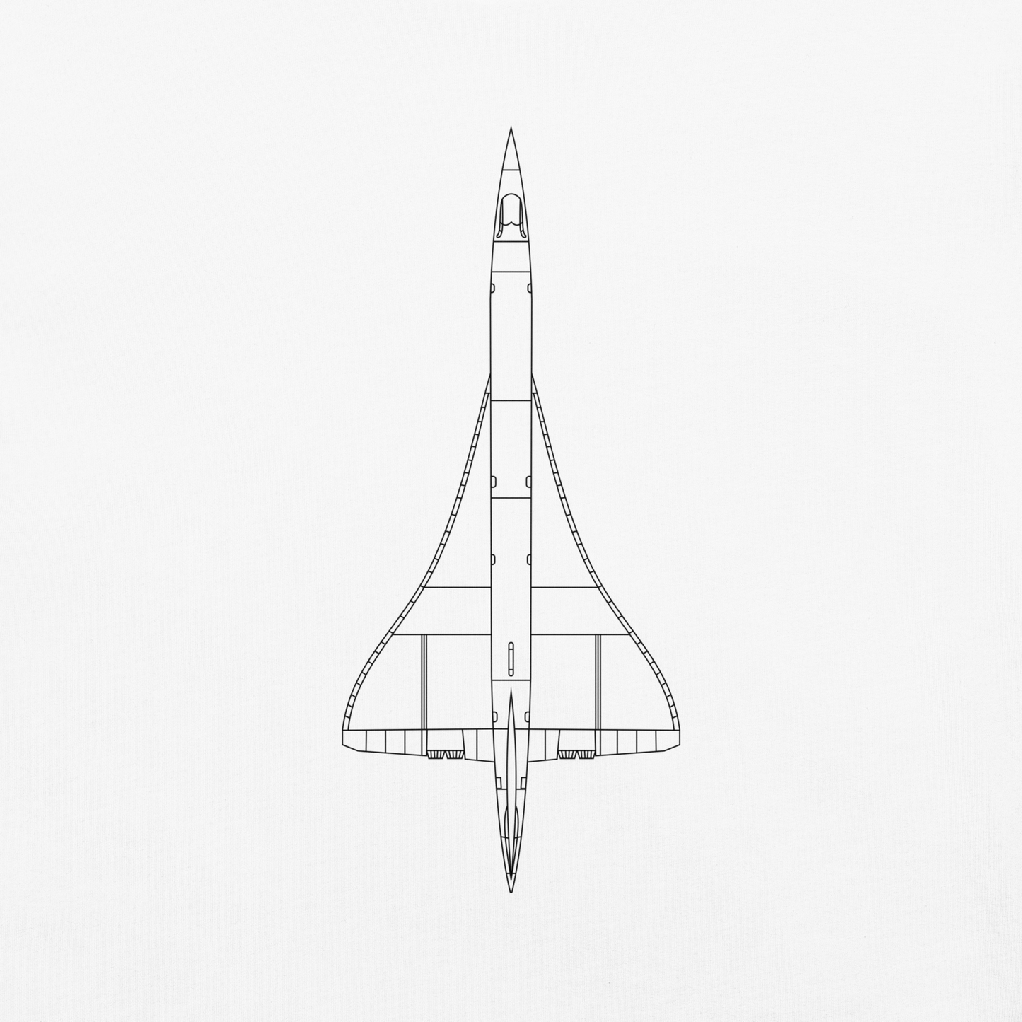 Concorde Technical Drawing