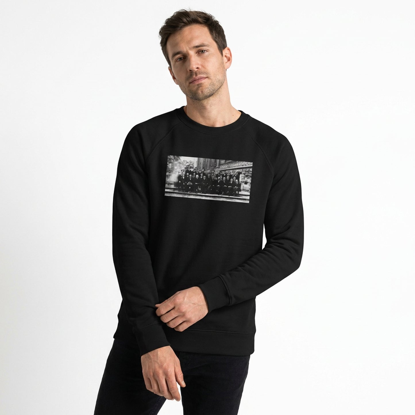 Solvay Conference Raglan Sweatshirt