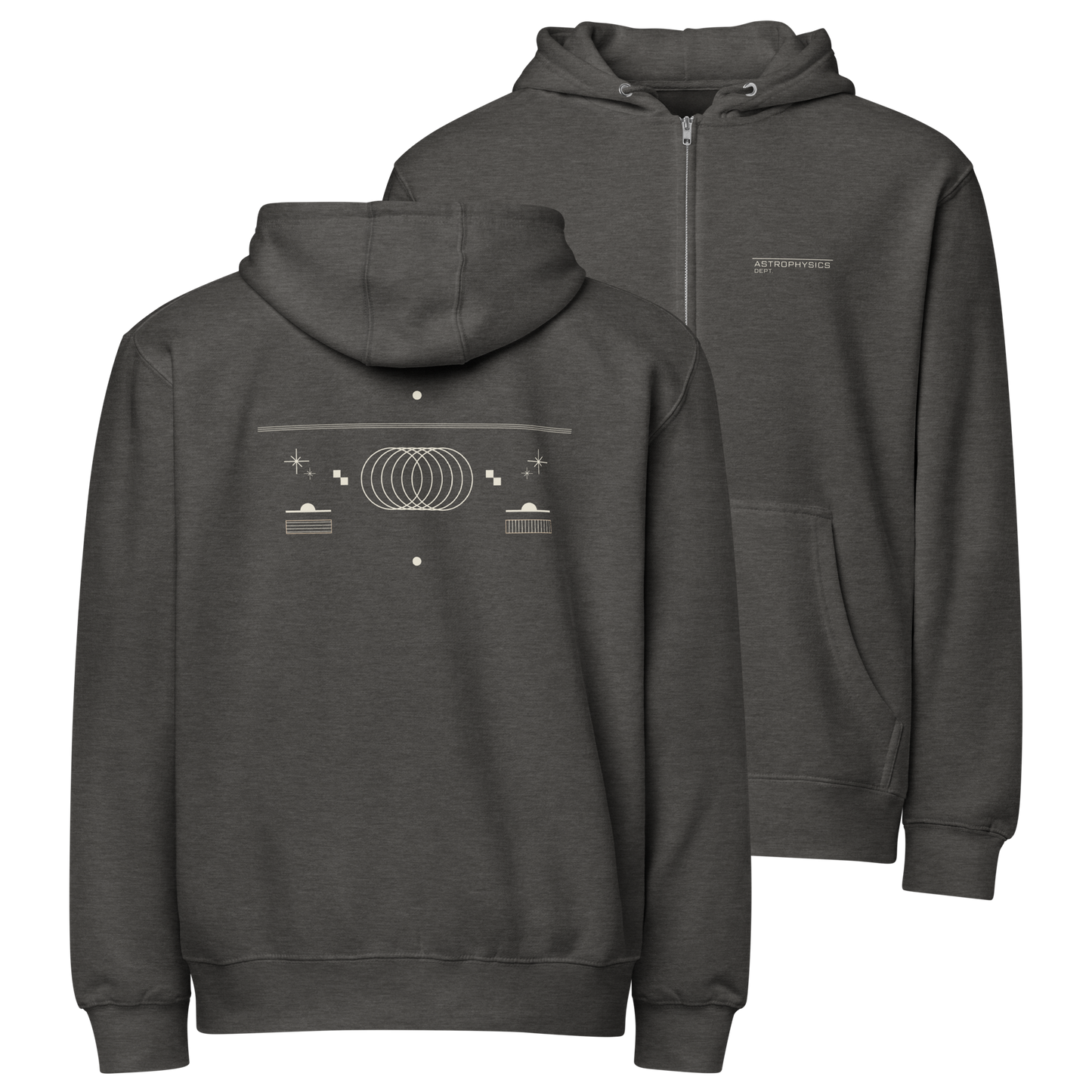 Astrophysics zip hoodie