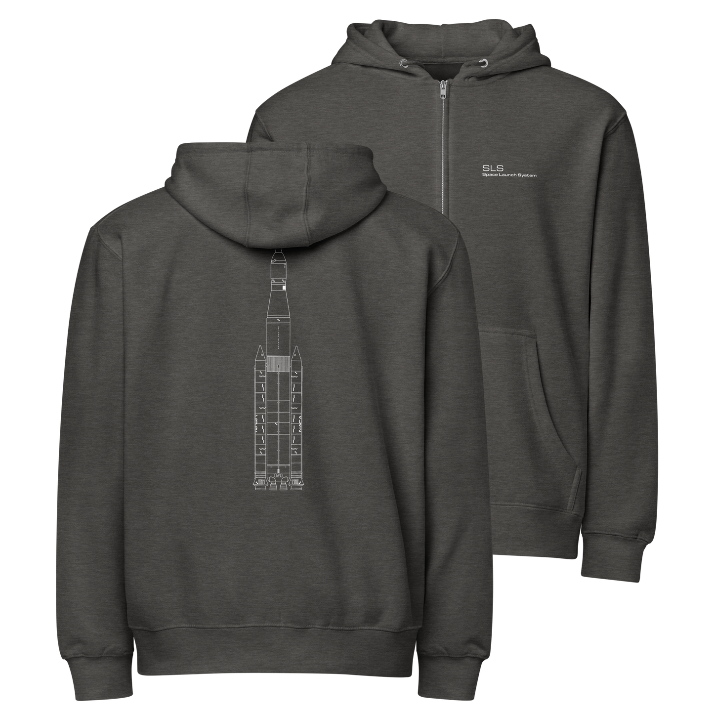 SLS zip hoodie